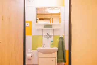 Apartmán 1+1 – koupelna
